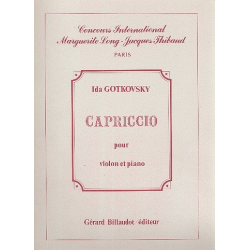 Capriccio : pour violon et piano - Ida Gotkovsky