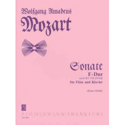 Sonate F-Dur KV376 : für Flöte und - Wolfgang Amadeus Mozart