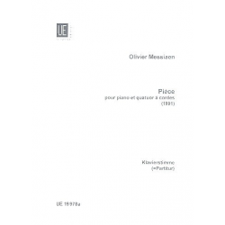 Piece pour piano et quatuor - Olivier Messiaen