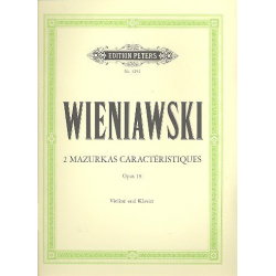 2 Mazurkas caracteristiques op.19 : - Henryk Wieniawsky