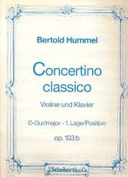 Concertino classico D-Dur - Bertold Hummel