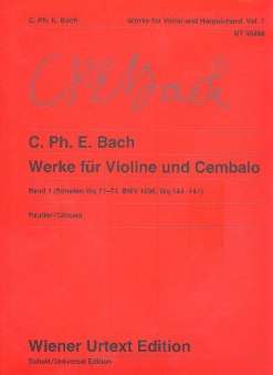 Werke für Violine und Cembalo Band 1
