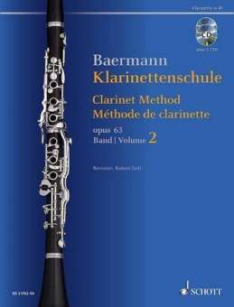 Klarinettenschule op.63 Band 2 (+2 CD's)