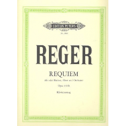 Requiem op.144b : für - Max Reger