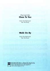 Close to you (They Long To Be) / Walk on by - Einzelausgabe Klavier (PVG) - Burt Bacharach