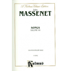Songs vol.7 : - Jules Massenet