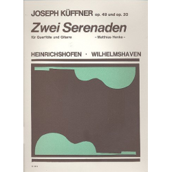 2 Serenaden op.49 und op.20 : - Joseph Küffner