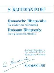 Russische Rhapsodie : für 2 Klaviere - Sergei Rachmaninov (Rachmaninoff)