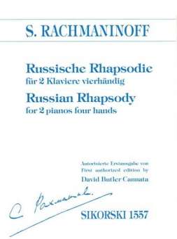 Russische Rhapsodie : für 2 Klaviere