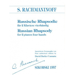 Russische Rhapsodie : für 2 Klaviere - Sergei Rachmaninov (Rachmaninoff)