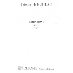 Variations op.42 : pour piano - Friedrich Daniel Rudolph Kuhlau