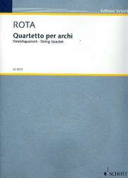 Quartetto per archi (1948-54) - Nino Rota