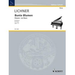 Bunte Blumen op.111 : 6 leichte und - Heinrich Lichner