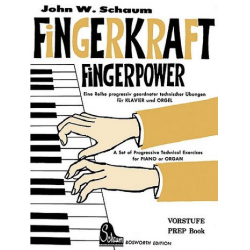 Fingerkraft Vorstufe für Klavier/Orgel - John Wesley Schaum