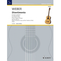 Divertimento C-Dur op.38 WeV P.13 : - Carl Maria von Weber