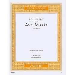 Ave Maria op.52,6 : für Klavier - Franz Schubert