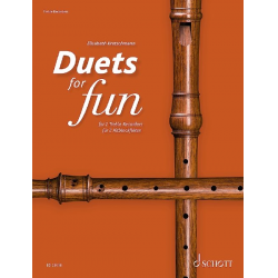 Duets for Fun für 2 Altblockflöten (Spielpartitur) - Diverse / Arr. Elisabeth Kretschmann