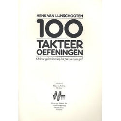 100 Takteer Oefeningen (100 Dirigierübungen) - Henk van Lijnschooten