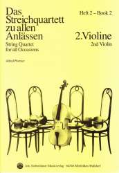 Das Streichquartett zu allen Anlässen Band 2 - Violine 2 - Alfred Pfortner