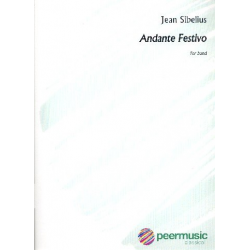 PARTITUR: Andante Festivo - Jean Sibelius / Arr. Walter Beeler