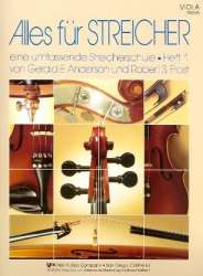 Alles für Streicher Band 1 - (deutsch) - Viola - Gerald Anderson