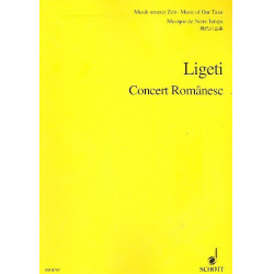 Concert romanesc : - György Ligeti