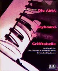 Die AMA Keyboard-Grifftabelle - Wolfgang Fiedler