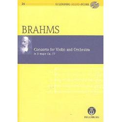 Konzert D-Dur op.77 (+CD) : für Violine - Johannes Brahms