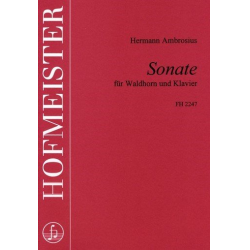 Sonate für Waldhorn und Klavier - Hermann Ambrosius
