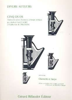 5 Duos pour clarinette et harpe