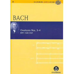 Ouvertüren Nr.3,4 BWV1068-1069 (+CD) : - Johann Sebastian Bach