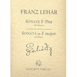 Sonate F-Dur : für Klavier - Franz Lehár