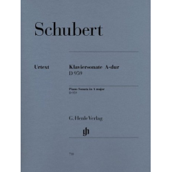 Sonate A-Dur D959 : für Klavier - Franz Schubert