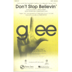 Glee - Don´t stop Believing (SAB) - Neal Schon and Jonathan Cain Steve Perry [Journey] / Arr. Roger Emerson