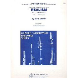Realism : for 4 saxophones (SATBar) - Rusty Dedrick