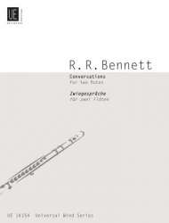 Zwiegespräche  für zwei Flöten - Richard Rodney Bennett