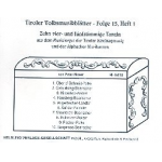 Tiroler Volksmusikblätter Band 15,1 - Peter Moser