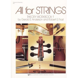 Alles für Streicher Band 1 / All For Strings vol.1 - Theorie Arbeitsheft / Theory Workbook (english) FS + Manual - Gerald Anderson