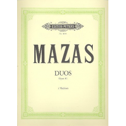 Duos op.61 : - Jacques Mazas