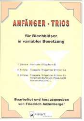 Anfänger Trios für Blechbläser - Friedrich Anzenberger