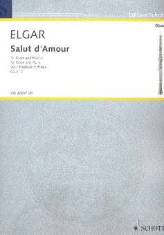 Salut d'amour op.12 für Oboe und Klavier