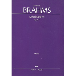Schicksalslied op.54 : - Johannes Brahms
