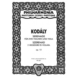 Serenade op.12 : für 2 Violinen und - Zoltán Kodály