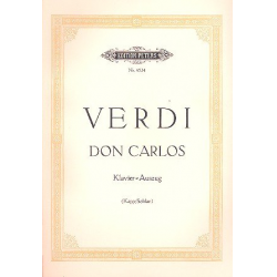 Don Carlos : Klavierauszug - Giuseppe Verdi