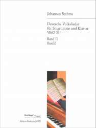 Deutsche Volkslieder Band 2 : - Johannes Brahms