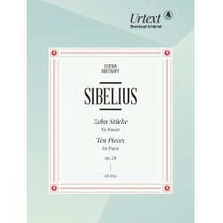10 Stücke op. 24 : für Klavier - Jean Sibelius
