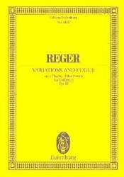 Variations and fuge on a theme of - Max Reger