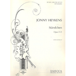 Ständchen op.21 : für Violine und Klavier - Jonny Heykens