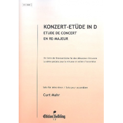 Konzert-Etüde D-Dur : - Curt Mahr