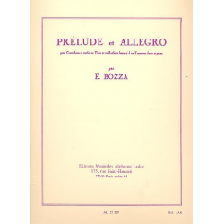 Prelude et allegro : pour contre- - Eugène Bozza